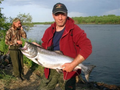 Рыбалка на реке Большая